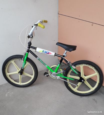 Béquille BMX Vintage Essieu Arrière – 20 Pouces – Alliage Argent – Neuve