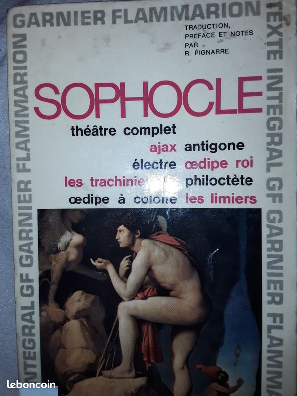 Theatre complet sophocle (sab94320 ) (image 1)