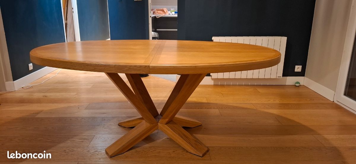 Vente Table ovale chene (image 1)