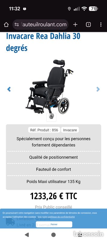 Fauteuil roulant (image 9)