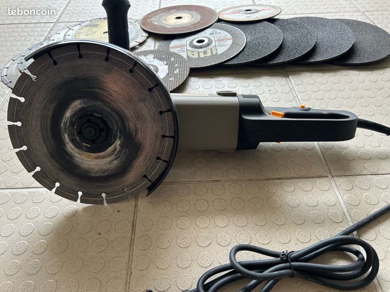 Disqueuse - meuleuse 230 mm Far Tools + disques (image 4)