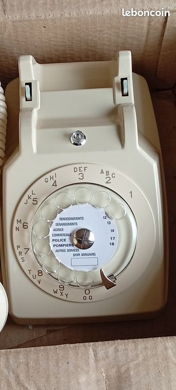 Téléphone Socotel S63 Vintage – Bleu – Fabriqué En France
