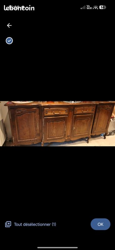 Ensemble meuble en bois (image 1)