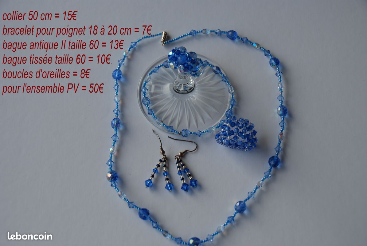 Parure complète en cristal de swarovski (image 1)