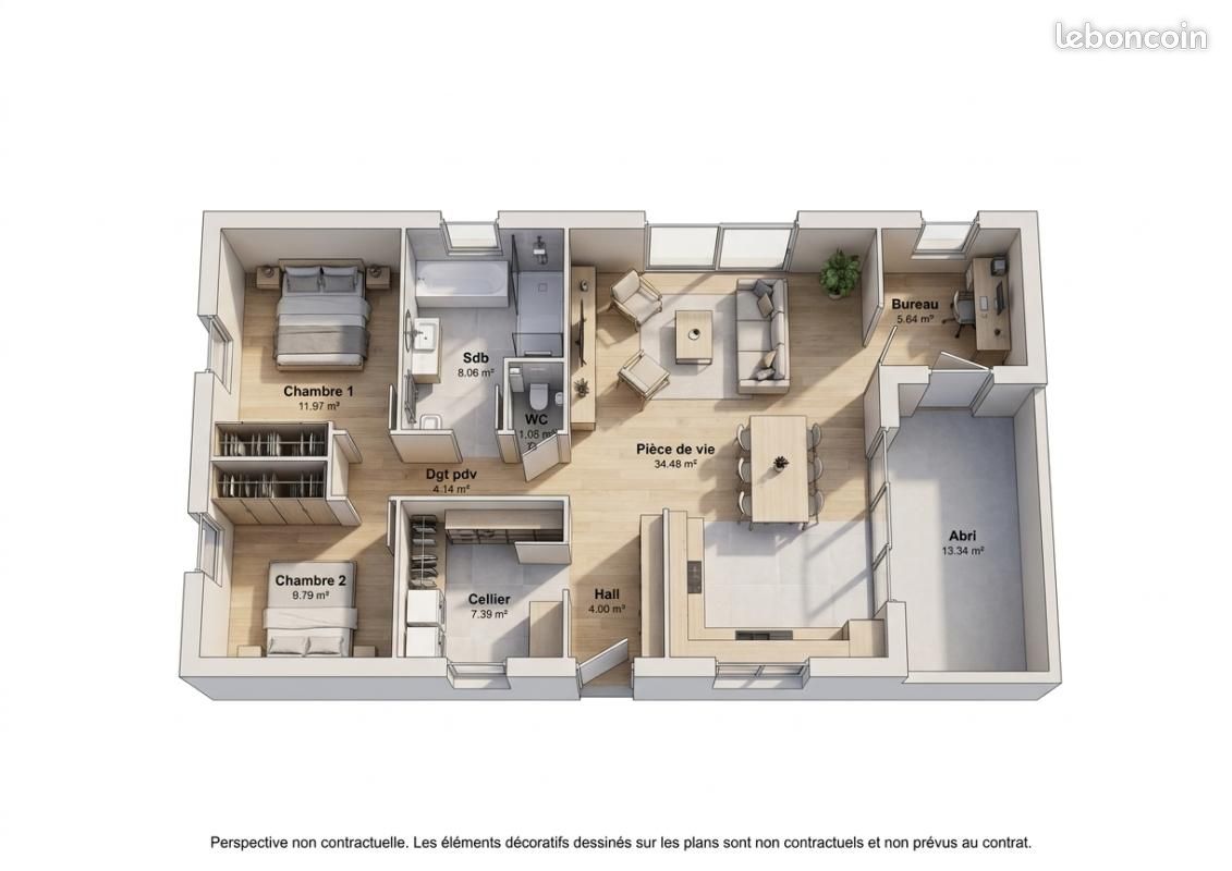 Maison 3 pièces 87 m² · à Fouesnant · 87 m² · 274 980 €