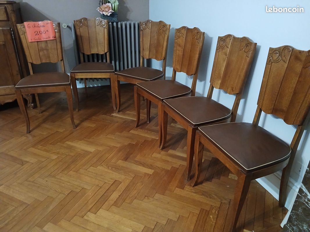 Chaises bois (image 1)