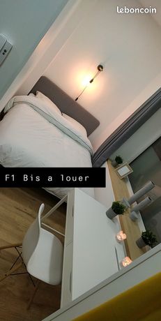 Joli F1 Bis 29m2 Meublé, Bien équipé,Decoré NANCY CENTRE VILLE à 7min a pieds de la Gare. Quartier Commanderie, Jeanne d'arc