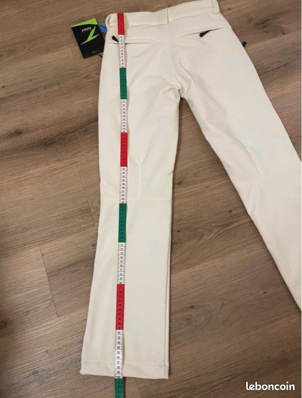 Pantalon ski femme blanc neuf (image 3)