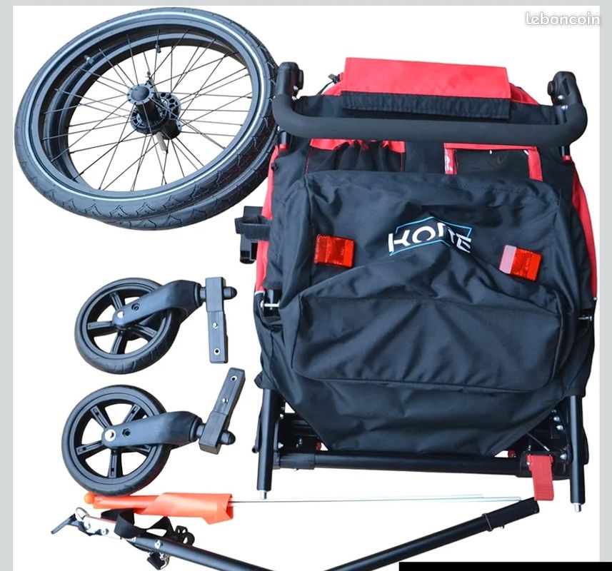 Remorque vélo enfant et poussette (image 10)