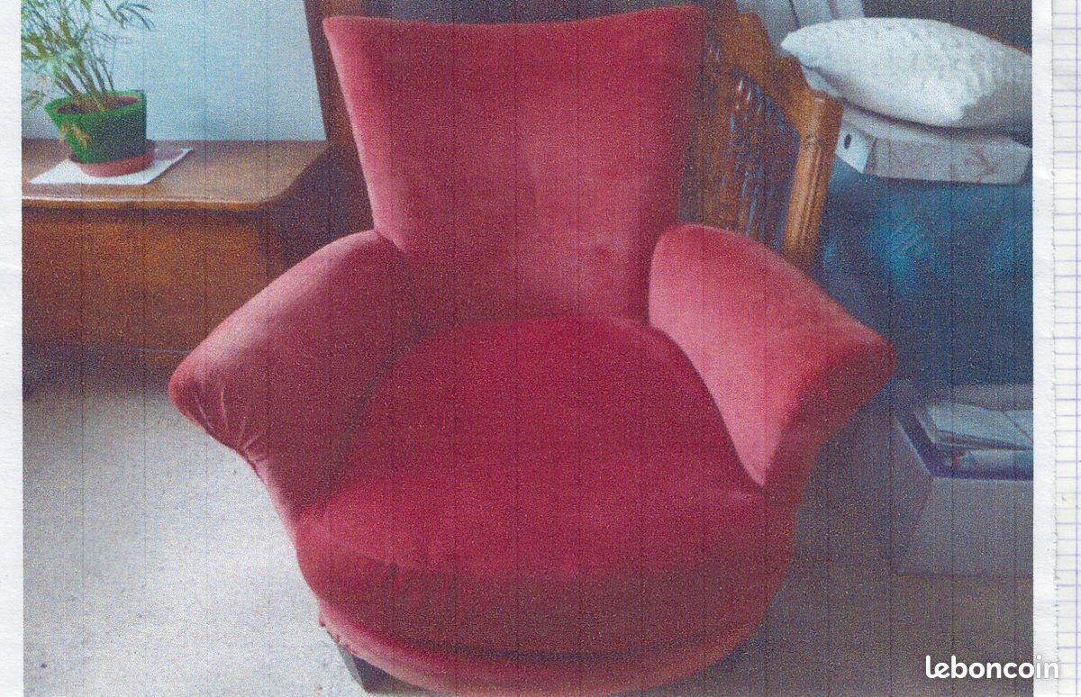 Fauteuil crapaud (image 1)