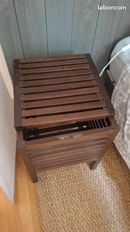 Panière à linge en bois IKEA (image 4)