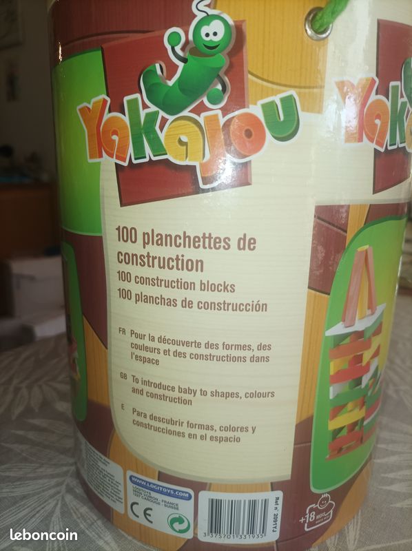 Jeu de construction neuf Yakajou (image 2)