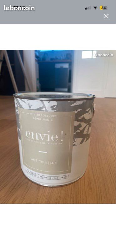 Pot de peinture Envie Vert mousson (image 1)