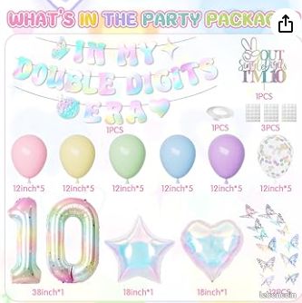 décorations ballons organiques rose gold et mint anniversaire de Lily