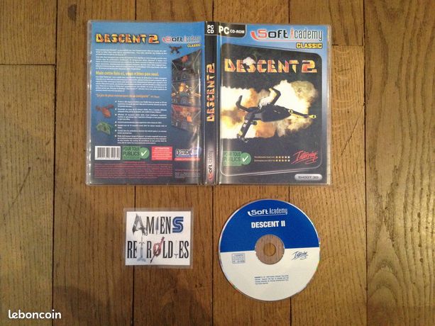 Descent 3 Sur PC, FPS Spatial, Interplay, Version FR, état Correct