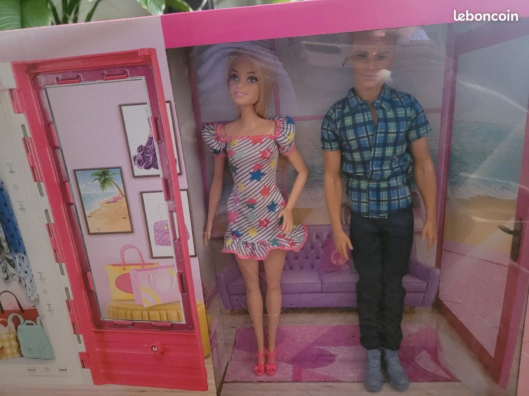 Coffret barbie et ken dressing et cabriolet NEUF Jeux Jouets