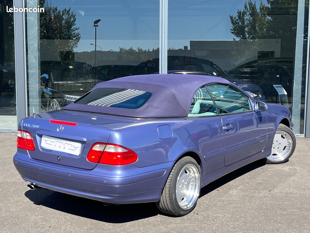 Mercedes CLK CABRIOLET 200 2.0 136 ch / Finition Elegance (image 4)