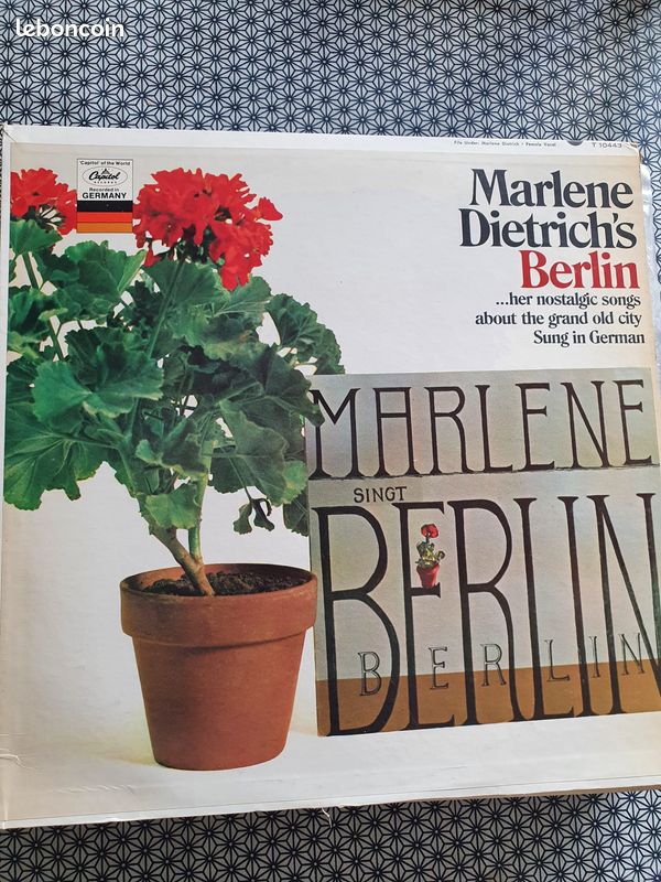 Marlene Dietrich, Berlin (vinyle) (image 1)