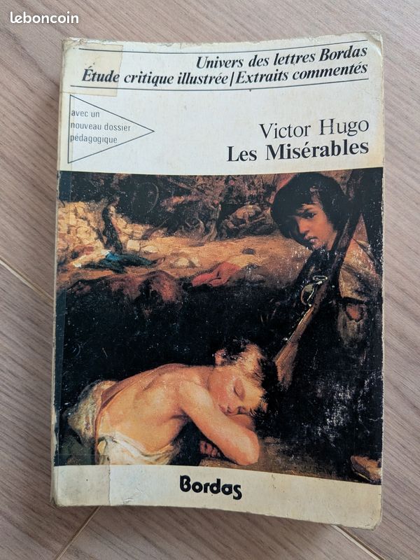 Lot de 2 livres : les misérables de Victor Hugo et le bourgeois gentilhomme de Molière (image 2)