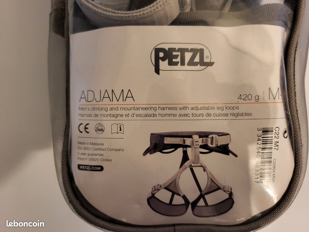 Harnais d'escalade Petzl Adjama