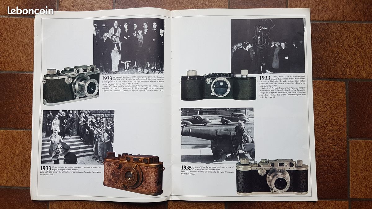 Brochure Publicitaire Leica R7 - Livret Vente D'époque Pour Appareil Photo Argentique