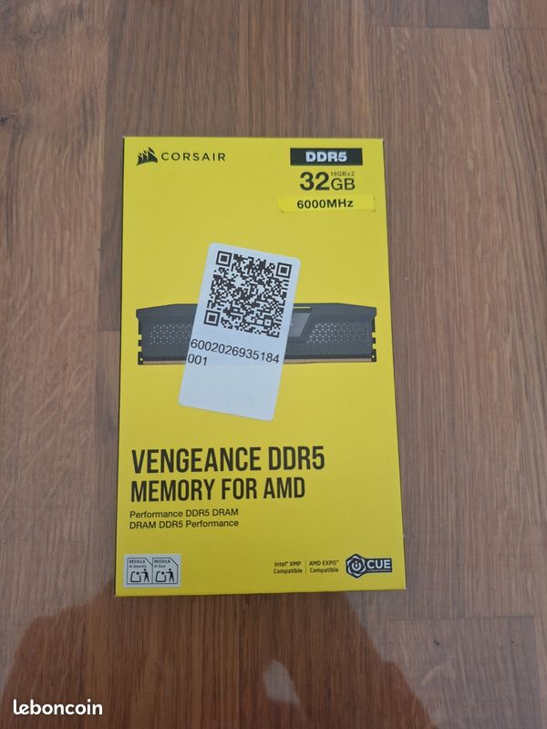 Corsair DDR5-6000 32go _ NEUF (image 1)