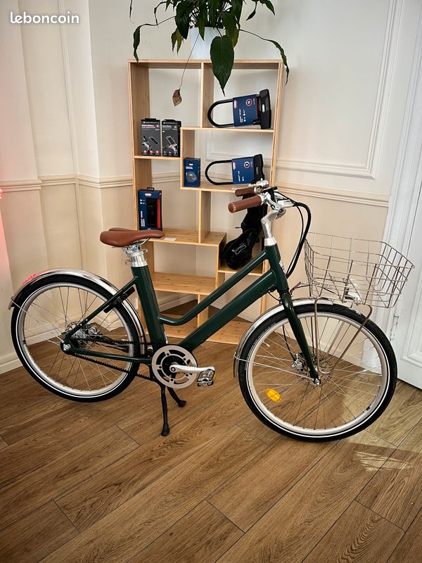 Vert Anglais Selle De Velo En Anglais Vélo électrique – Voltaire