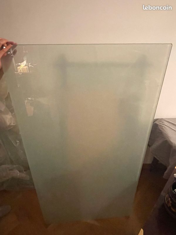 Plaque en verre bureau (image 2)