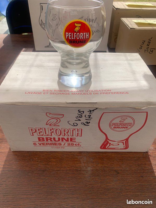 6 verres de Pelforth 25 CL (image 1)
