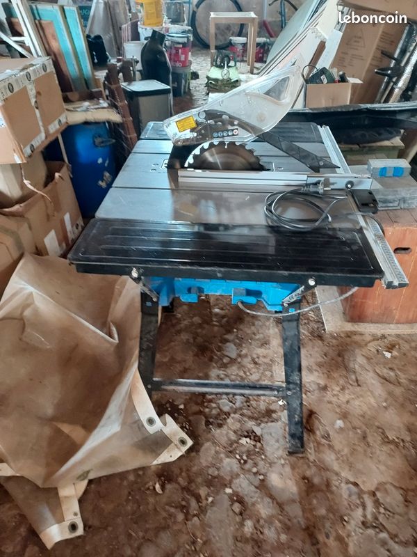Table scie circulaire de sciage charbon à changer pour bricoleur (image 1)
