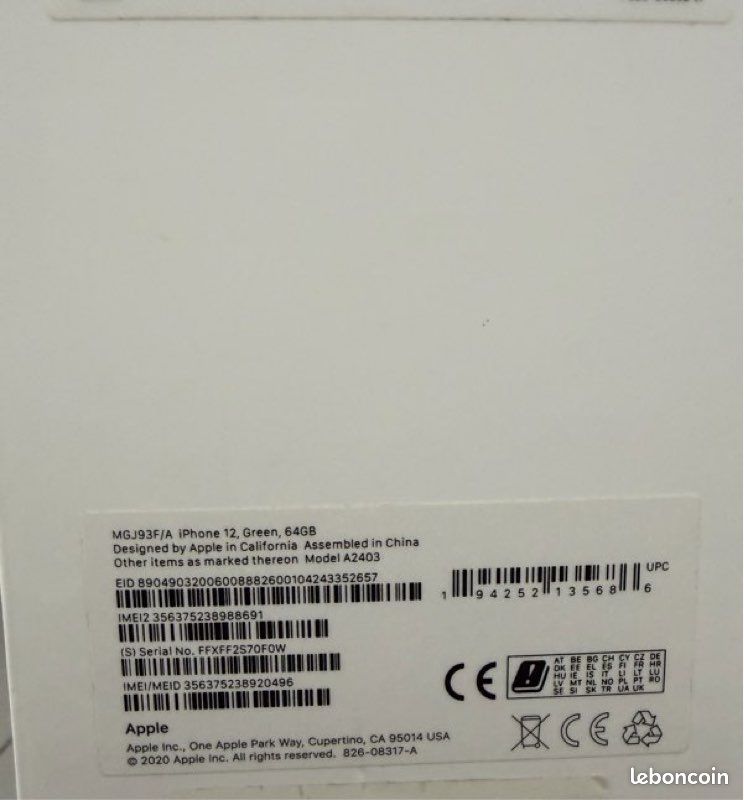 IPhone 12 Green 64Go (image 7)
