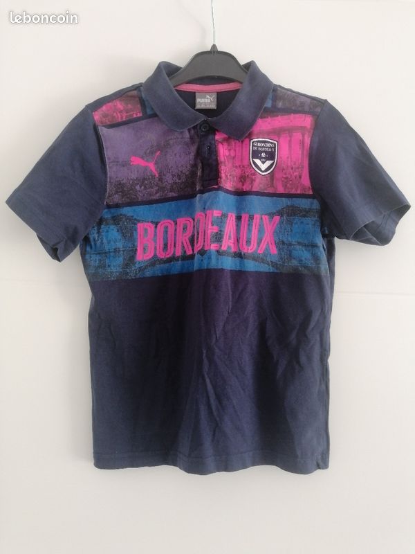 Tee-shirt Polo rugby Girondins de Bordeaux 10 ans (image 1)