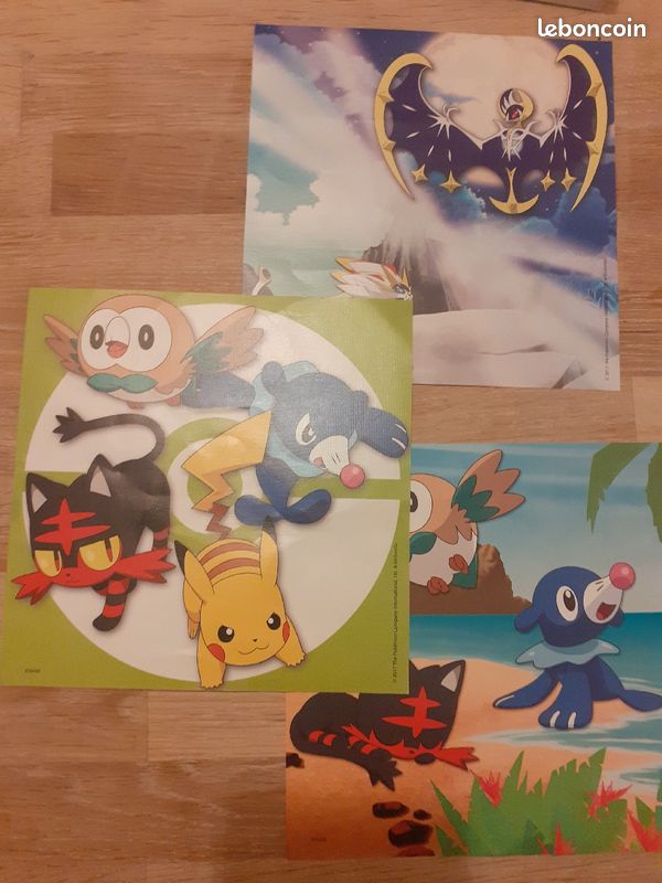 Puzzle Pokémon 3×49 pièces (image 2)