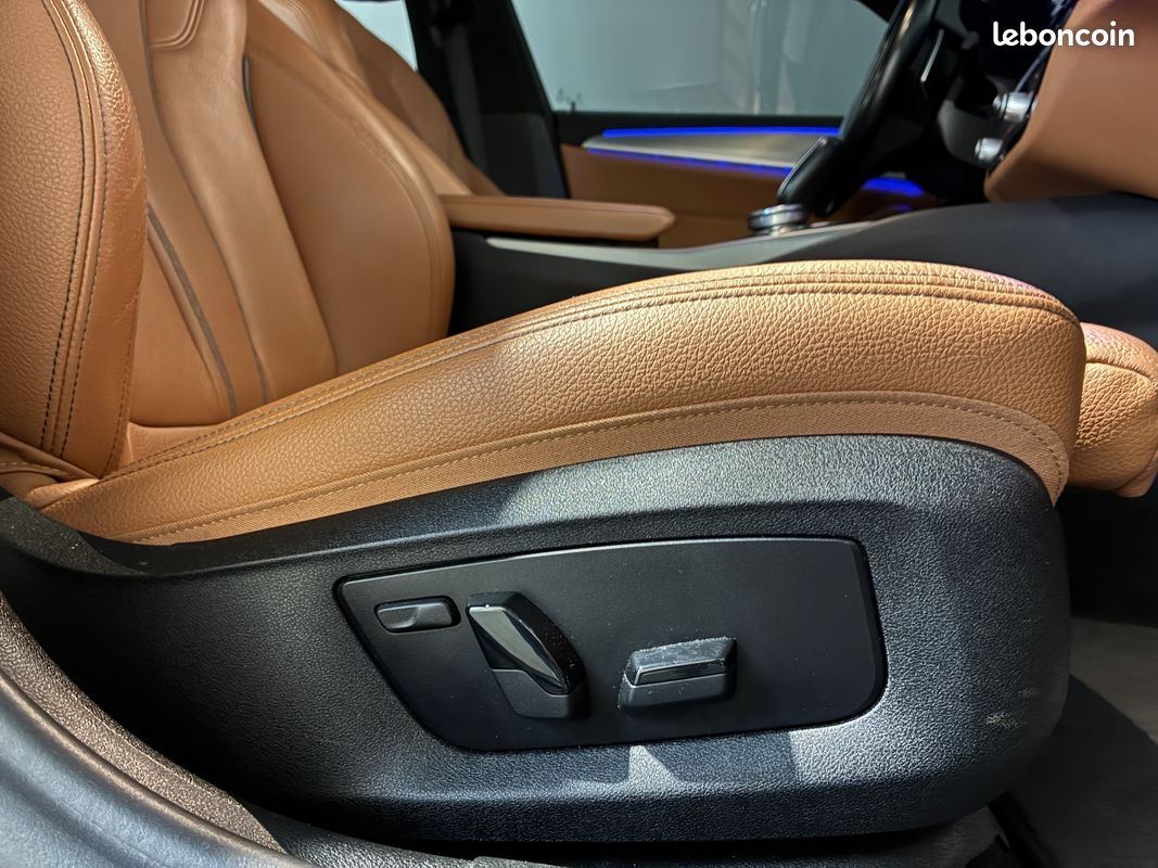 BMW SERIE 5 G30 2.0 530 E IPERFORMANCE 252H 185 PHEV HYBRID LUXURY - CARPLAY - SIEGES AV ELEC CHAUFFANTS - CUIr (image 8)