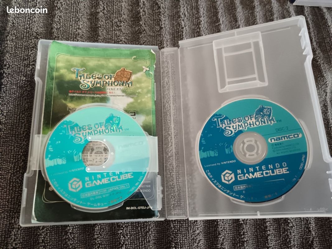 Tales of Symphonia CODE VIP NON GRATTÉ Nintendo Gamecube - Jeux vidéo