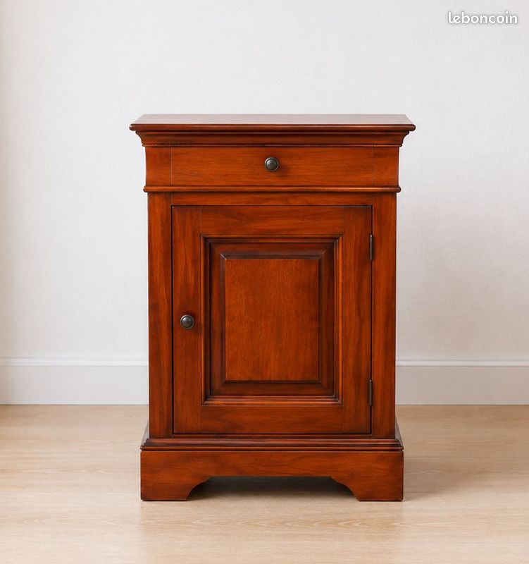 Chambre complète style provençal – Belle qualité – Lit, armoire, chevet (image 4)