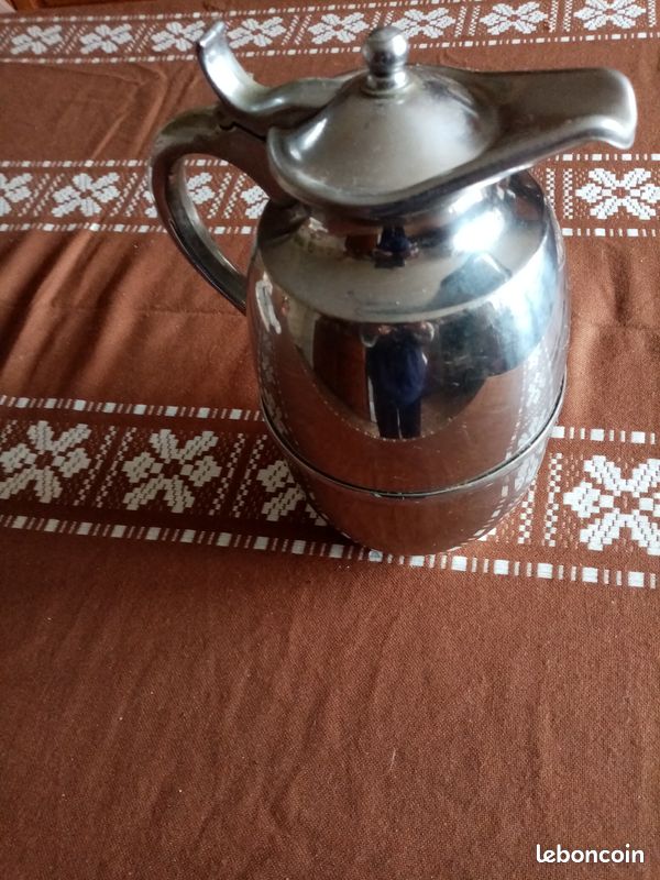 Verseuse/ cafetière ancienne argentée (image 2)