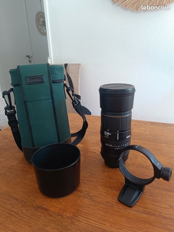 Zoom Sigma 135-400 mm 1:4.5-5.6 APO pour boîtier Canon (image 1)