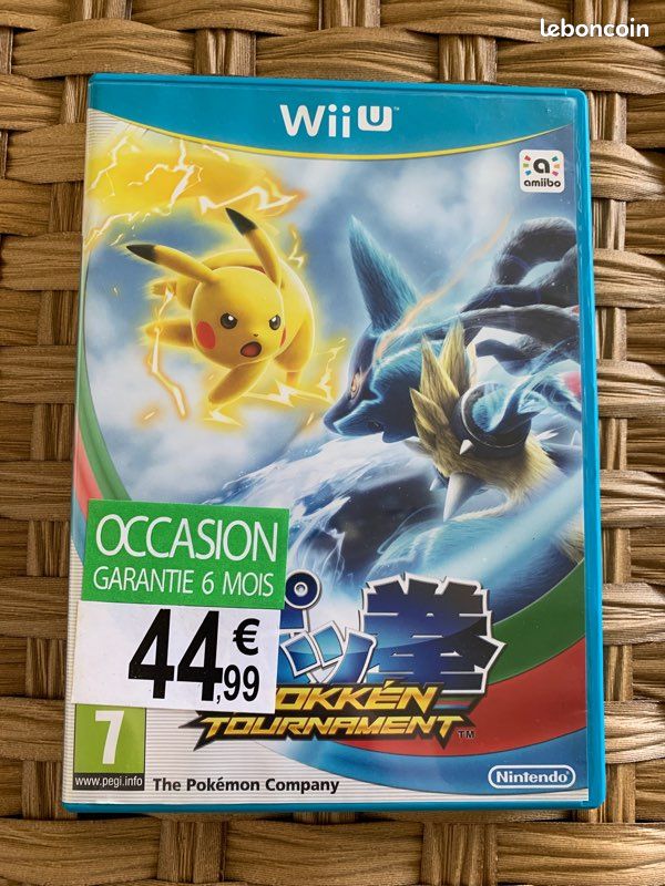 Jeu Wii U Pokémon tournament Jeux vidéo