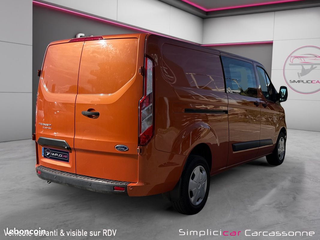 Ford transit custom l2h1 2.0 ecoblue 130 limited bva garantie 12 mois (image 3)