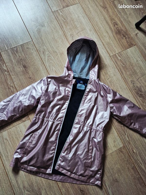 Imper imperméable fille 12 ans TERRE DE MARINS veste de pluie