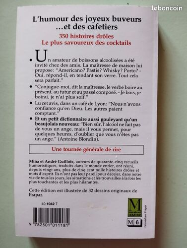 [Livre] L humour des joyeux buveurs et des barmens - Bon état (image 4)