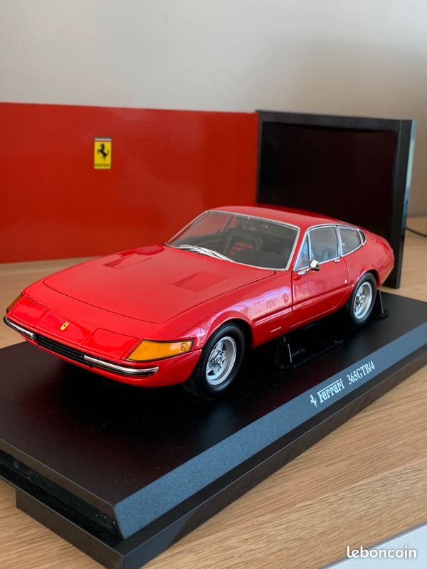 KYOSHO ref 5051 1/43è - FERRARI 365GTB/4 1ére version jaune - KYOSHO