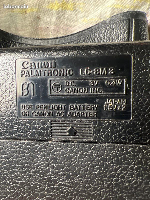 Calculatrice Vintage Canon Palmtronic LD-8M3 - Avec Boîte - Fonctionnelle