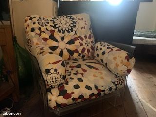 Fauteuil vintage plexiglas / acrylique – style années 70 (image 2)