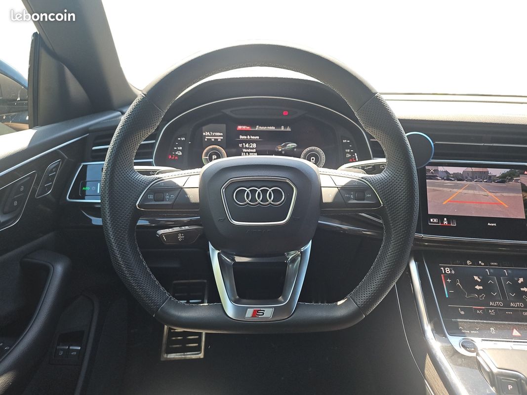 AUDI Q8 (2) 3.0 TFSI E 462 QUATTRO S LINE TIPTRONIC 8 462Ch Garantie 12 mois (image 13)