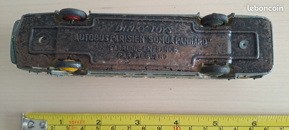 AUTOBUS PARISIEN SOMUA PANHARD par DINKY TOYS France 29D au 1/43 EUR 22,99 - PicClick DE