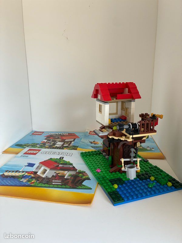 LEGO 3 en 1 Creator 31010 — cabane dans l’arbre + notices (image 1)