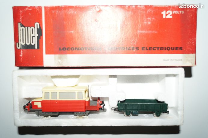 Draisine Jouef Ho Draisine Jouef H.O - Locomotive Diesel Rouge - Échelle H.O - Époque 4 - Occasion Très Bon État Drap De Bain