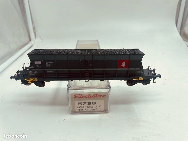 Wagon Trémie ELECTROTREN HO SGW - état Neuf